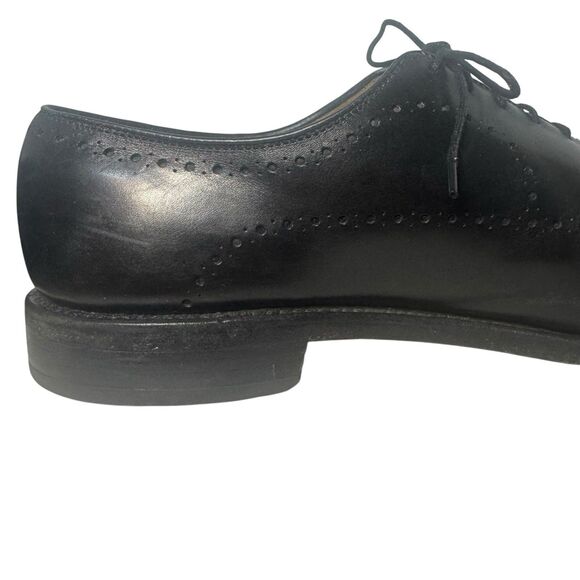 Allen Edmonds FAIRFAX  11 B Wholecut Wingtip Black Brogue Dress Shoes main image 5